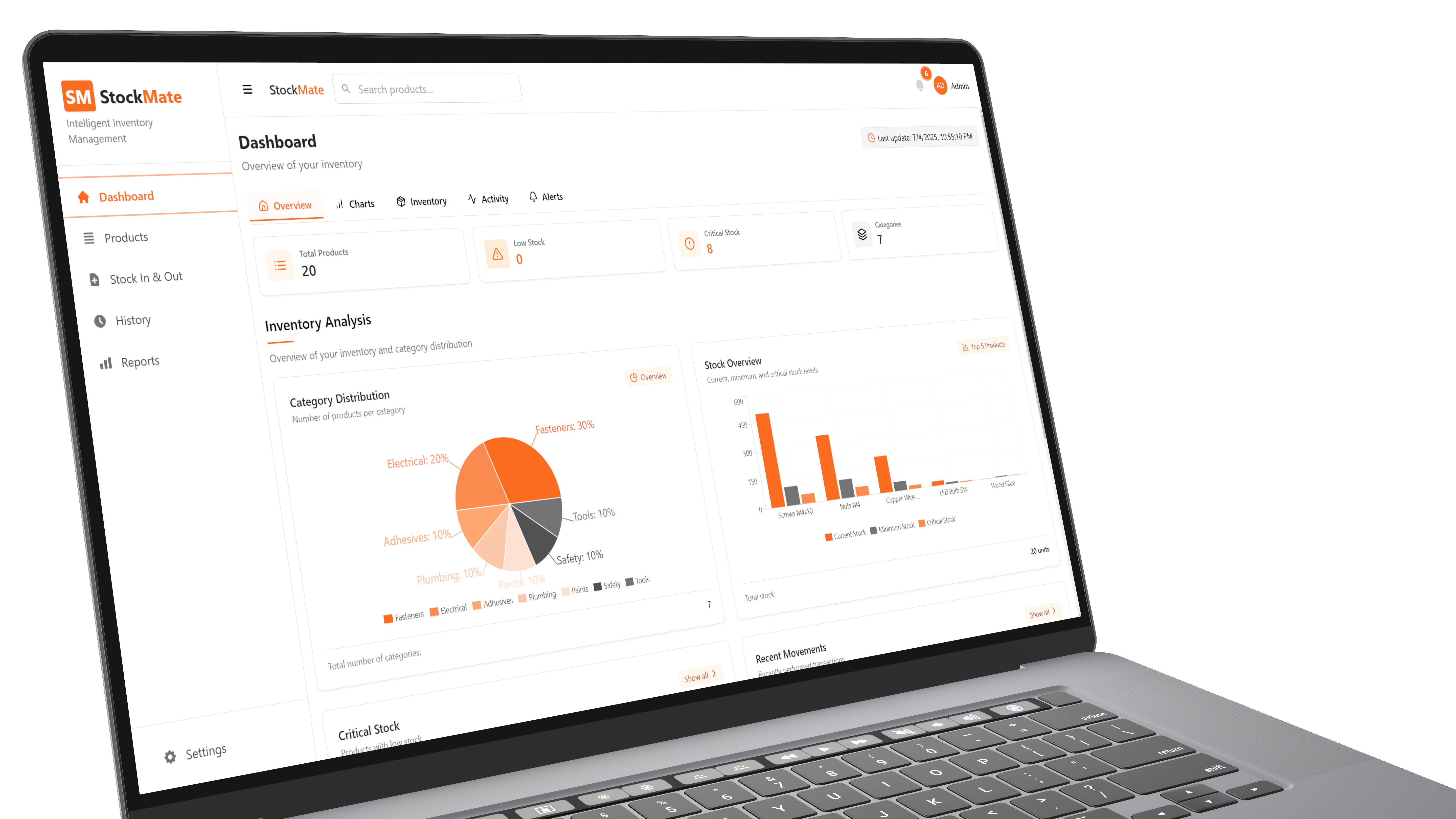 Stockmate App Final Preview
